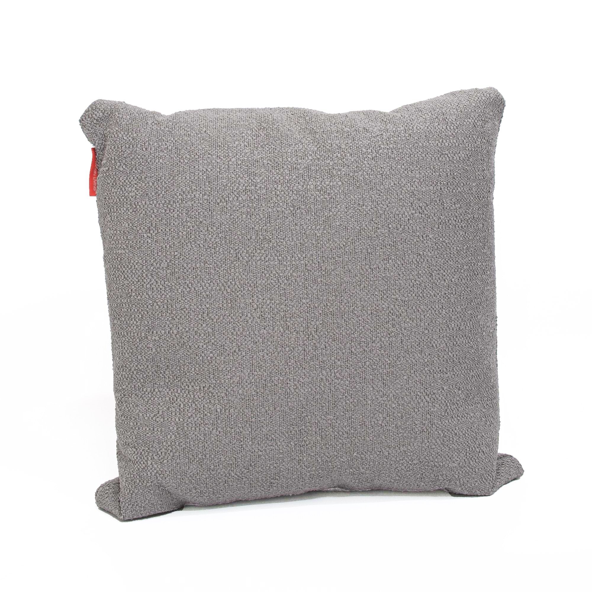 Innovation Living Dapper Square cushion, 533 Bouclé Ash Grey