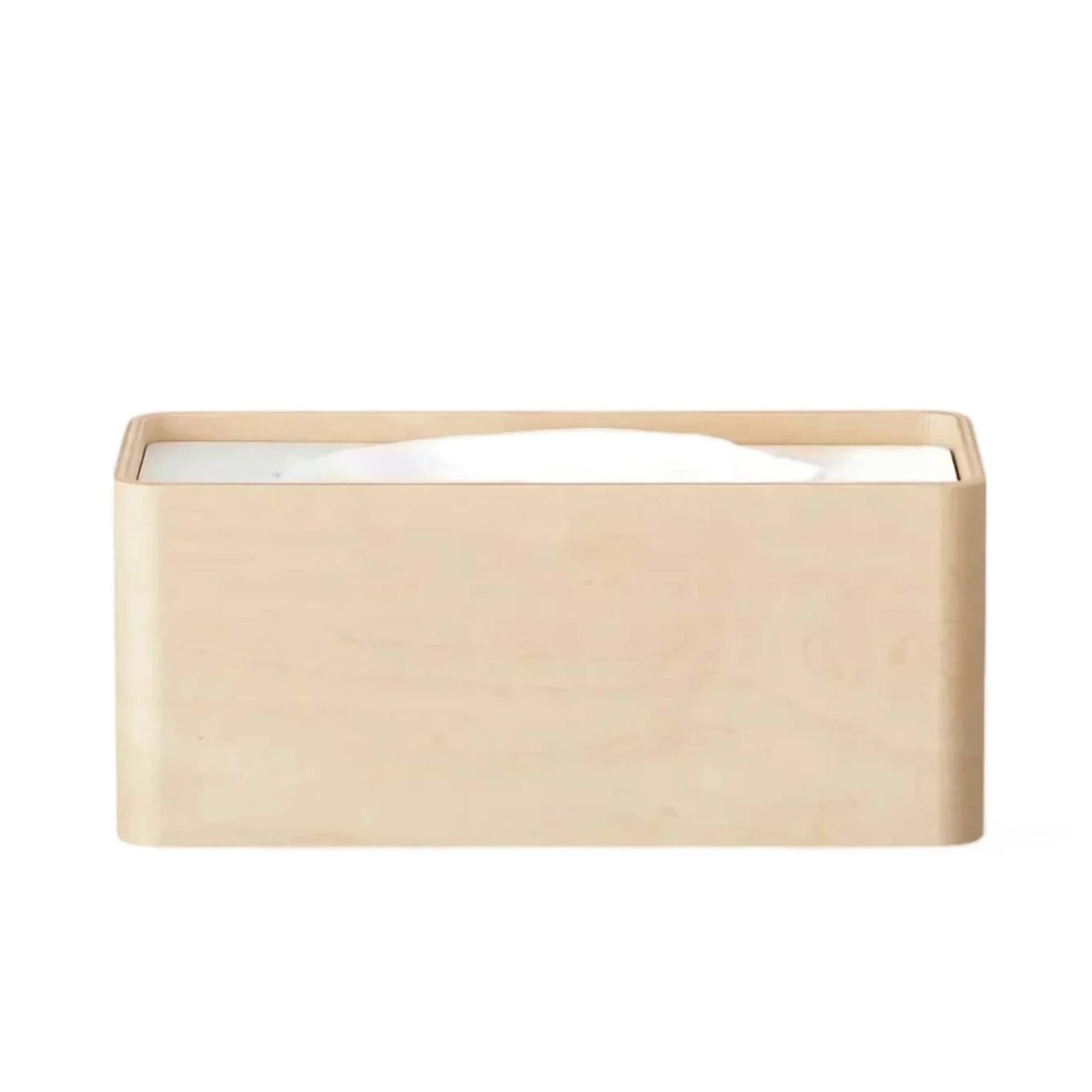 Lemnos Stock tissues box, white