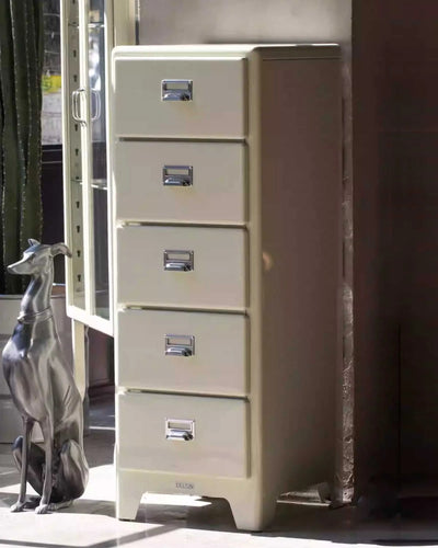 Dulton 5 Drawers Cabinet, olive drab
