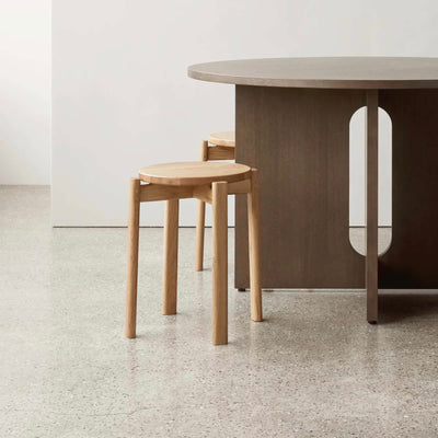 Audo Copenhagen Passage stool, natural oak
