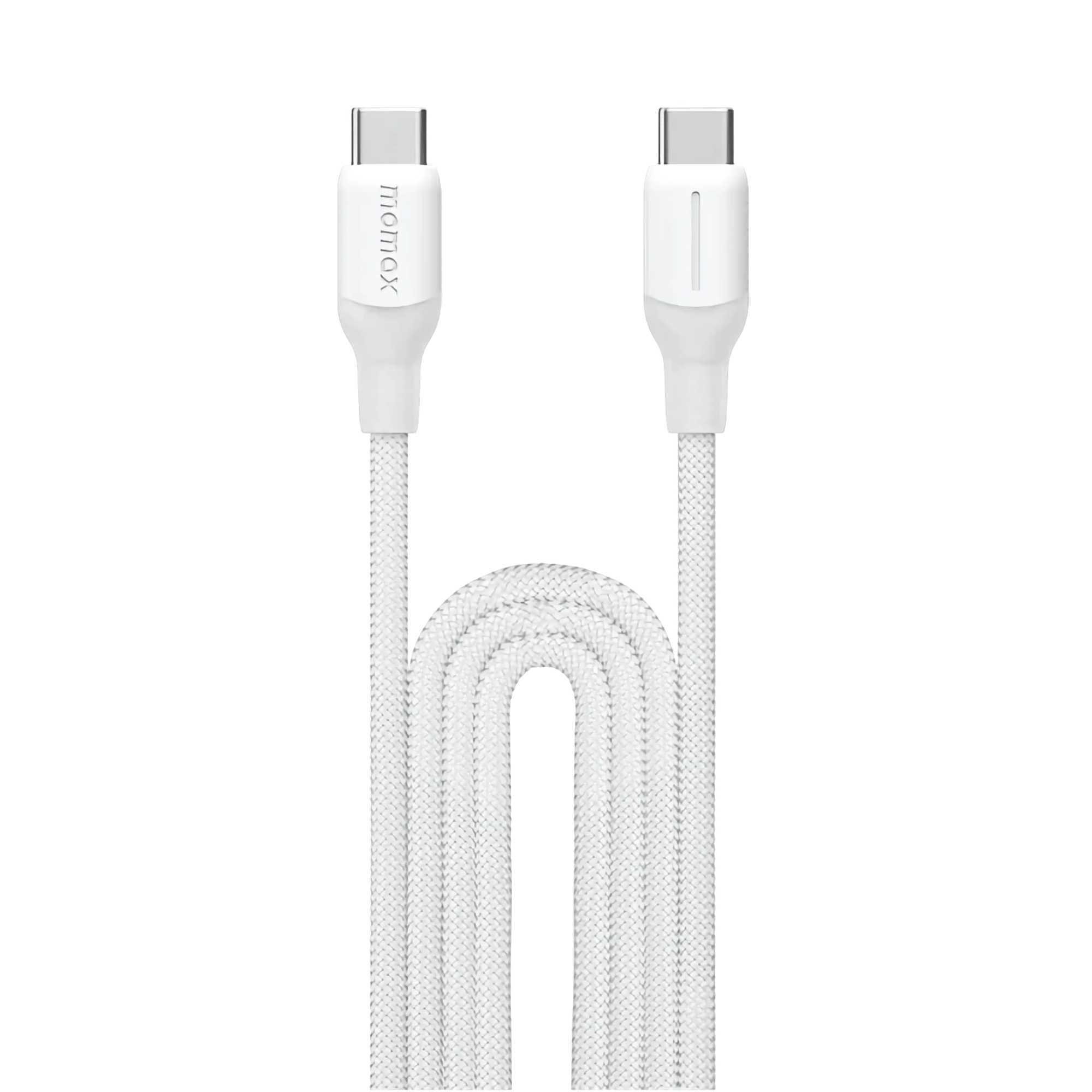 Momax 1-Link Flow CC 100W USB-C Braided Cable (2m), White