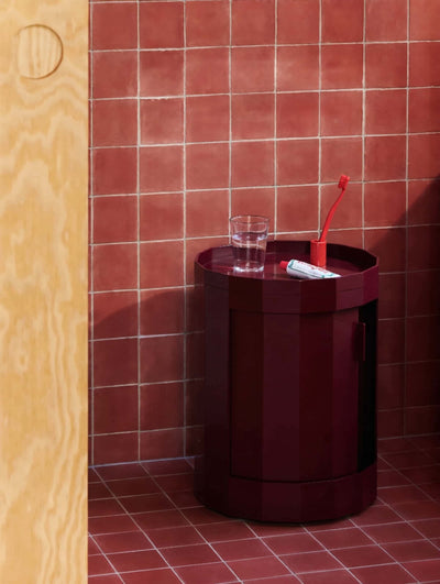 Hay Facet cabinet 100, burgundy