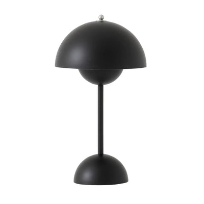 &Tradition Flowerpot VP9 rechargeable lamp, matt black