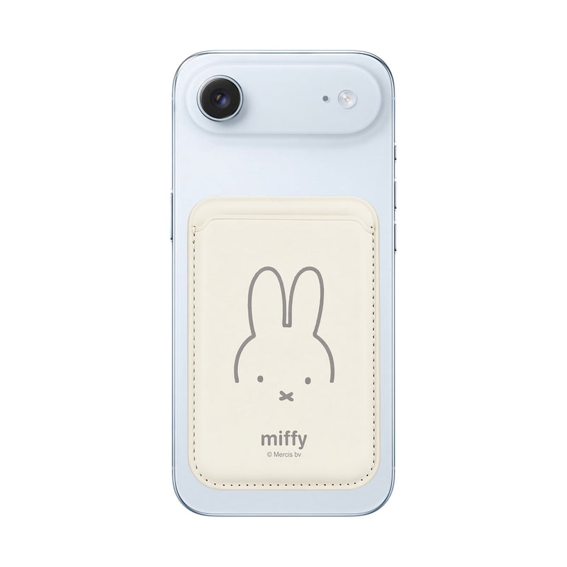 Miffy MagSafe wallet, white