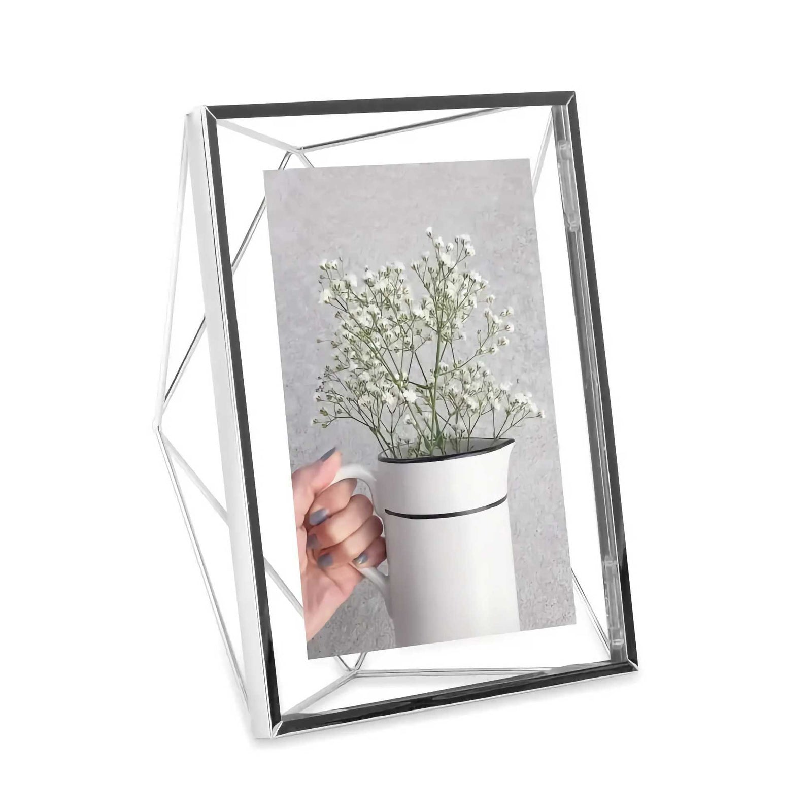 Umbra Prisma Photo Frame 5x7" , Chrome