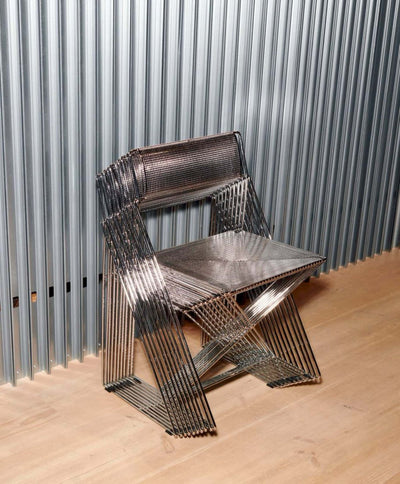 Hay X-Line chair chrome, chrome