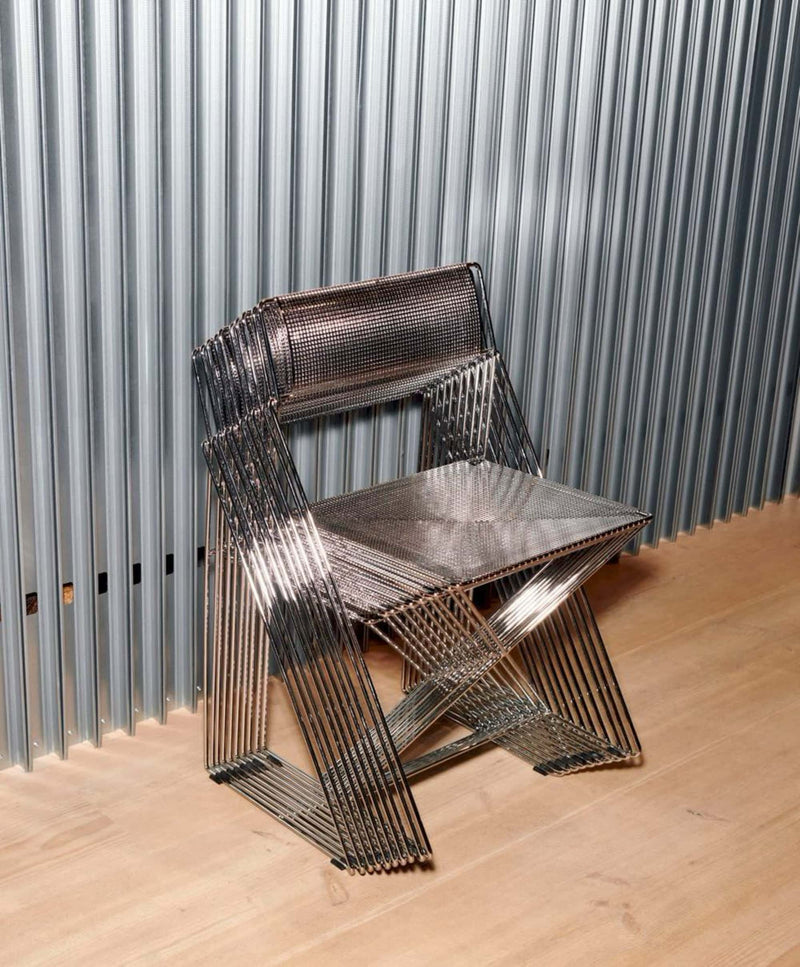Hay X-Line chair chrome, chrome