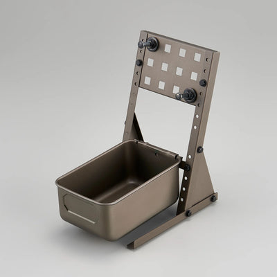 TOYO HBS-130 steel hand bin stand, Titanium
