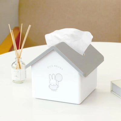 Miffy House tissue case, Grey