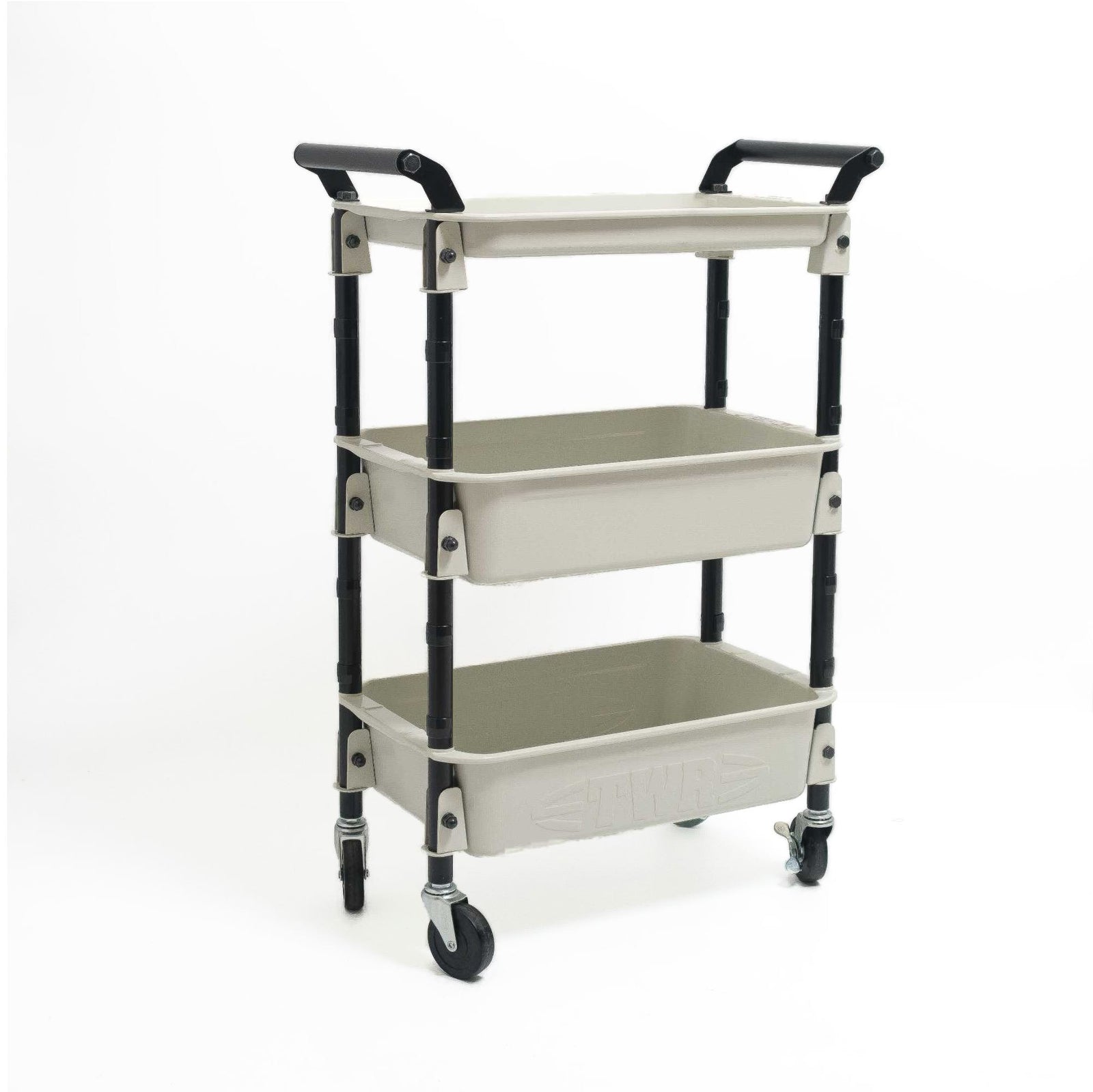TOYO TWR-4SB steel tool trolley, White