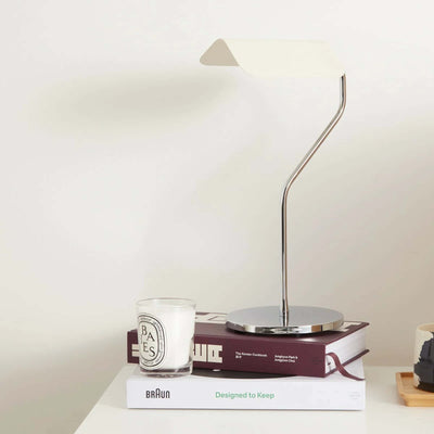 Hay Apex table lamp, oyster white