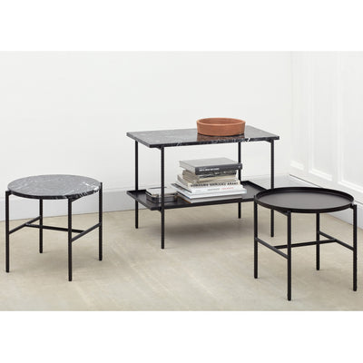 refurbished | HAY Rebar Rectangular side table, black