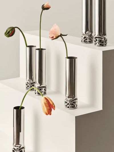 Design House Stockholm Hydraulic vase 25cm, stainless steel