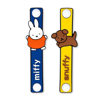 Dick Bruna Rubber cable tie set Miffy & Snuffy