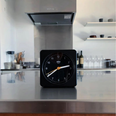 Braun BC03 alarm clock, black