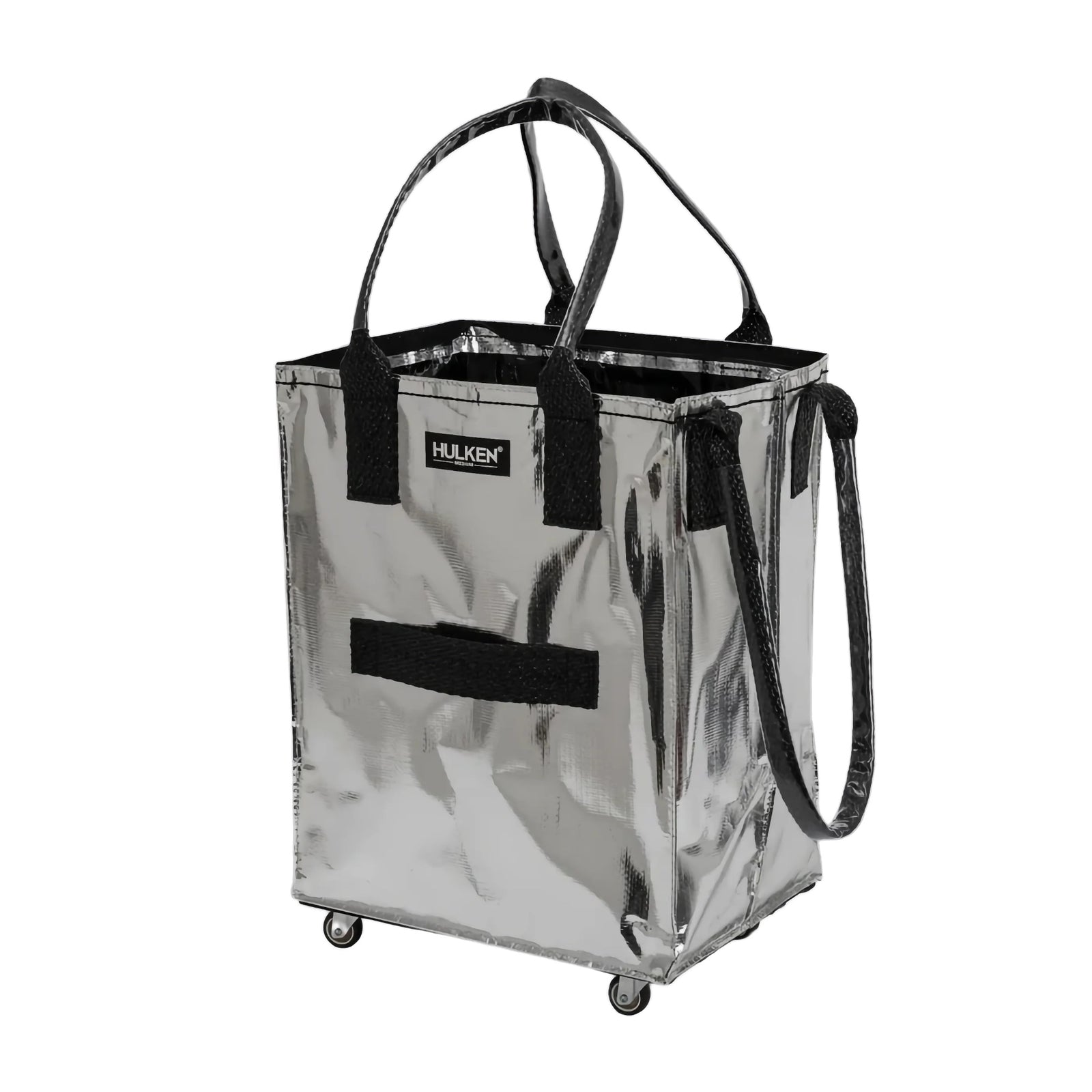 Hulken® Original rolling tote bag medium, silver
