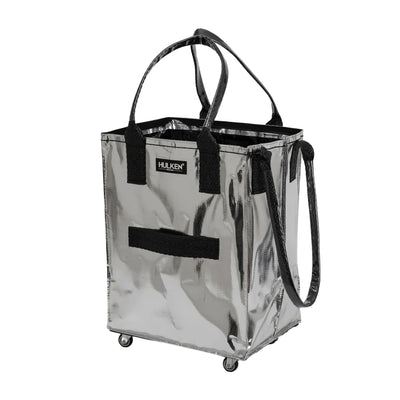 Hulken® Original rolling tote bag medium, silver