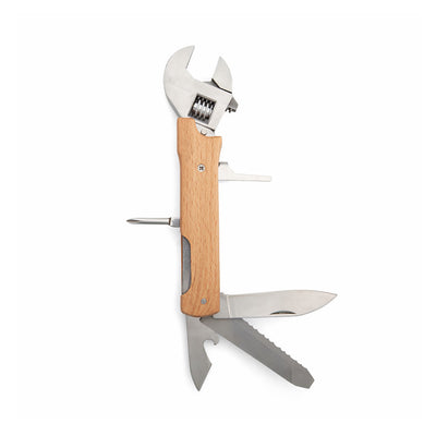 Kikkerland Wooden wrench multi-tool