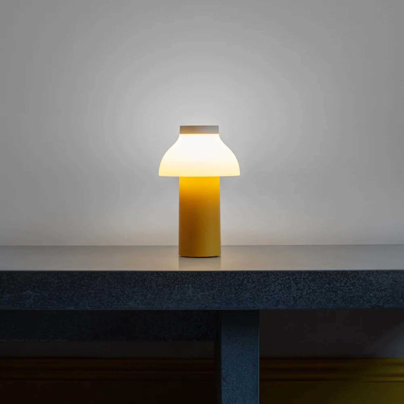 Hay PC rechargeable lamp, soft yellow