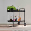 Zone Denmark A-Cocktail serving trolley, black