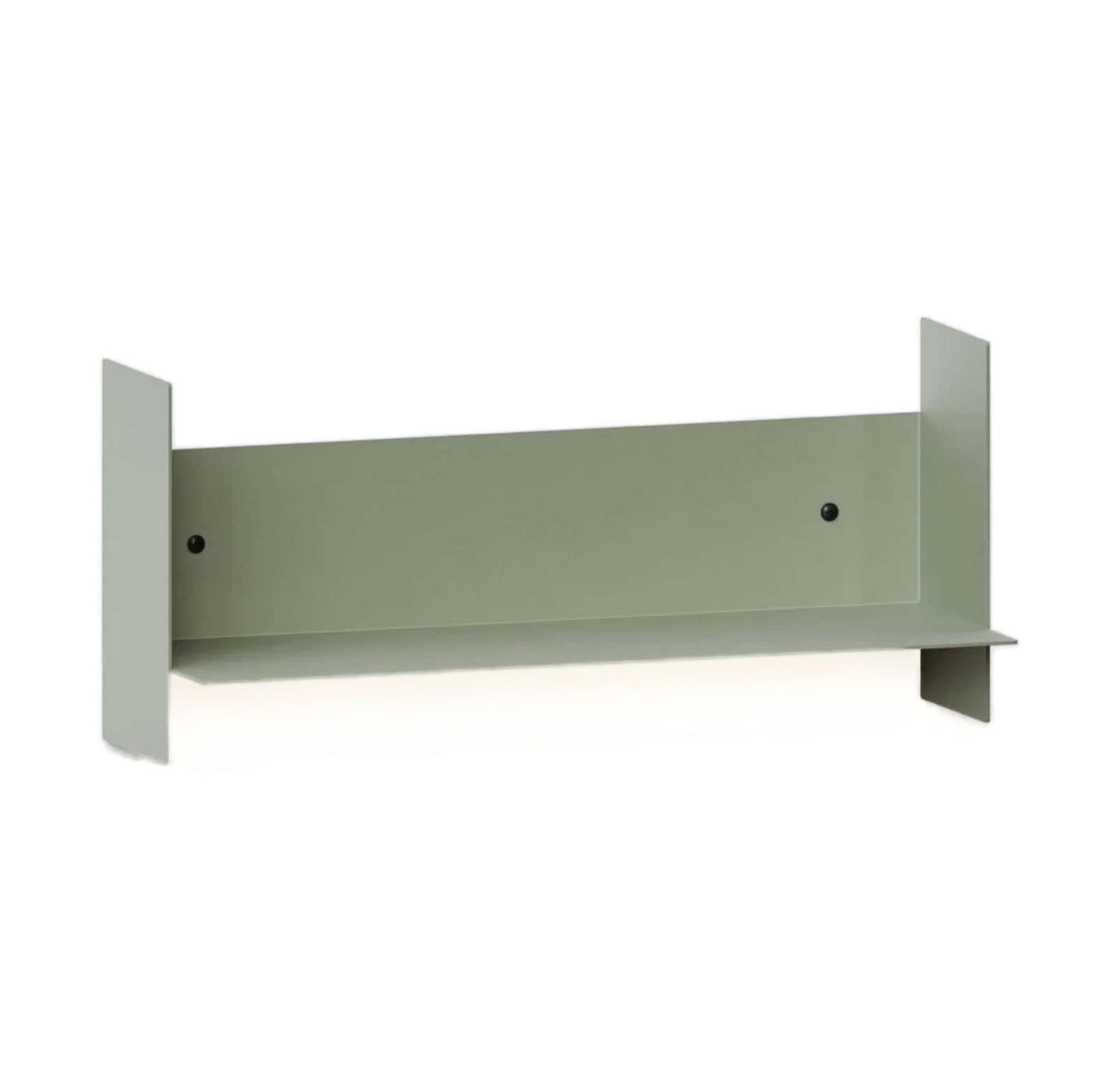 Tiptoe Pli steel wall shelf, 45/eucalyptus grey