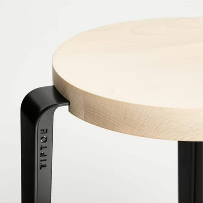 TipToe MI LOU stool 66cm, Oak/Black