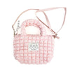 Miffy Nakayoshi Patch Series tote shoulder bag, pink