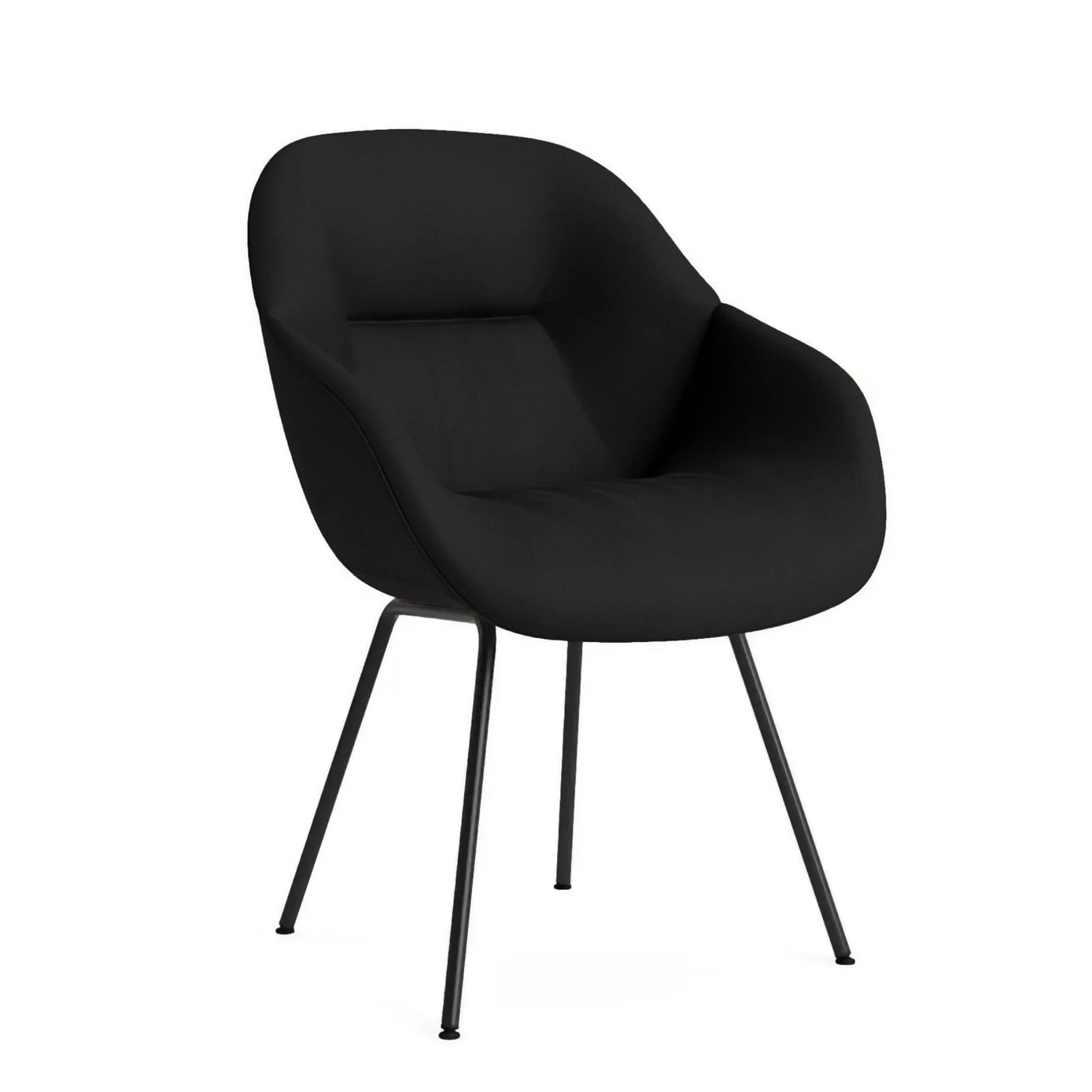 Hay AAC127 Soft Upholstered leather, valencia graph 4003/black