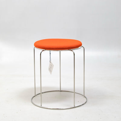 refurbished | &Tradition Wire VP11 stool, hallingdal 600/stainless steel
