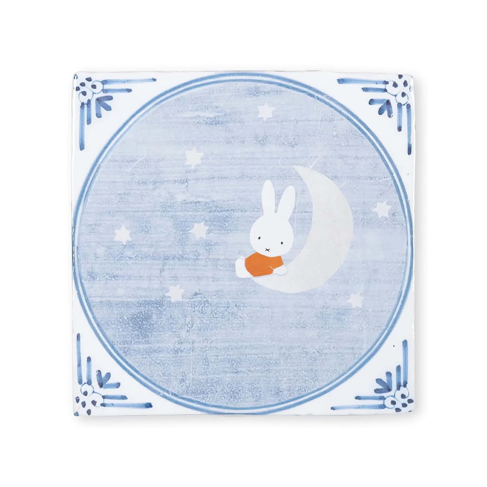 StoryTiles Miffy On the Moon decorative tile (10x10cm)