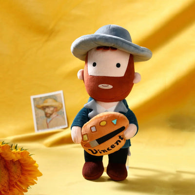 Vipo  Van Gogh plush figure, palette