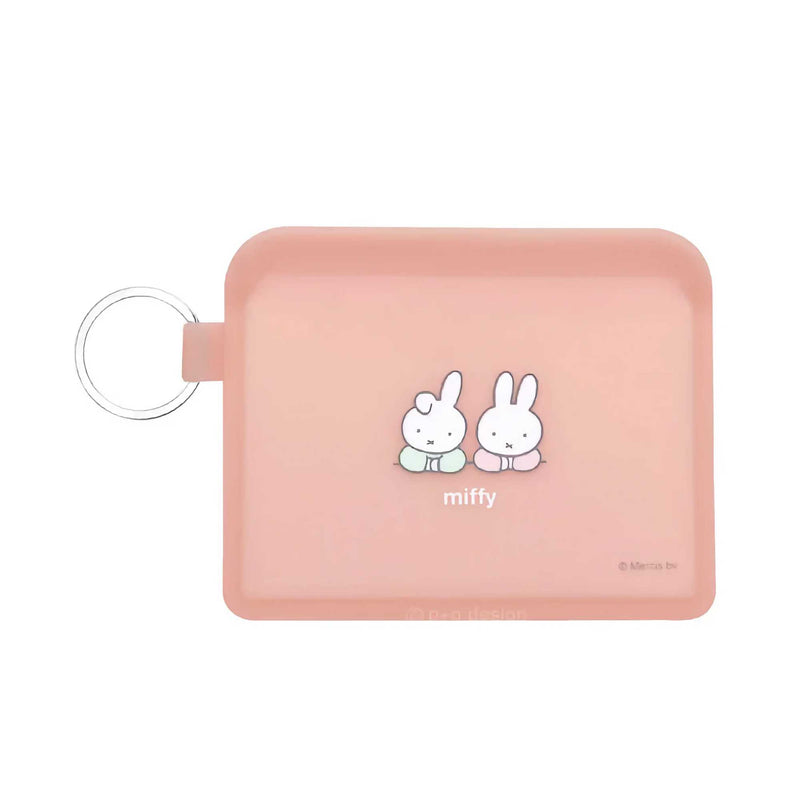 Flappo Miffy Card Case, Pink