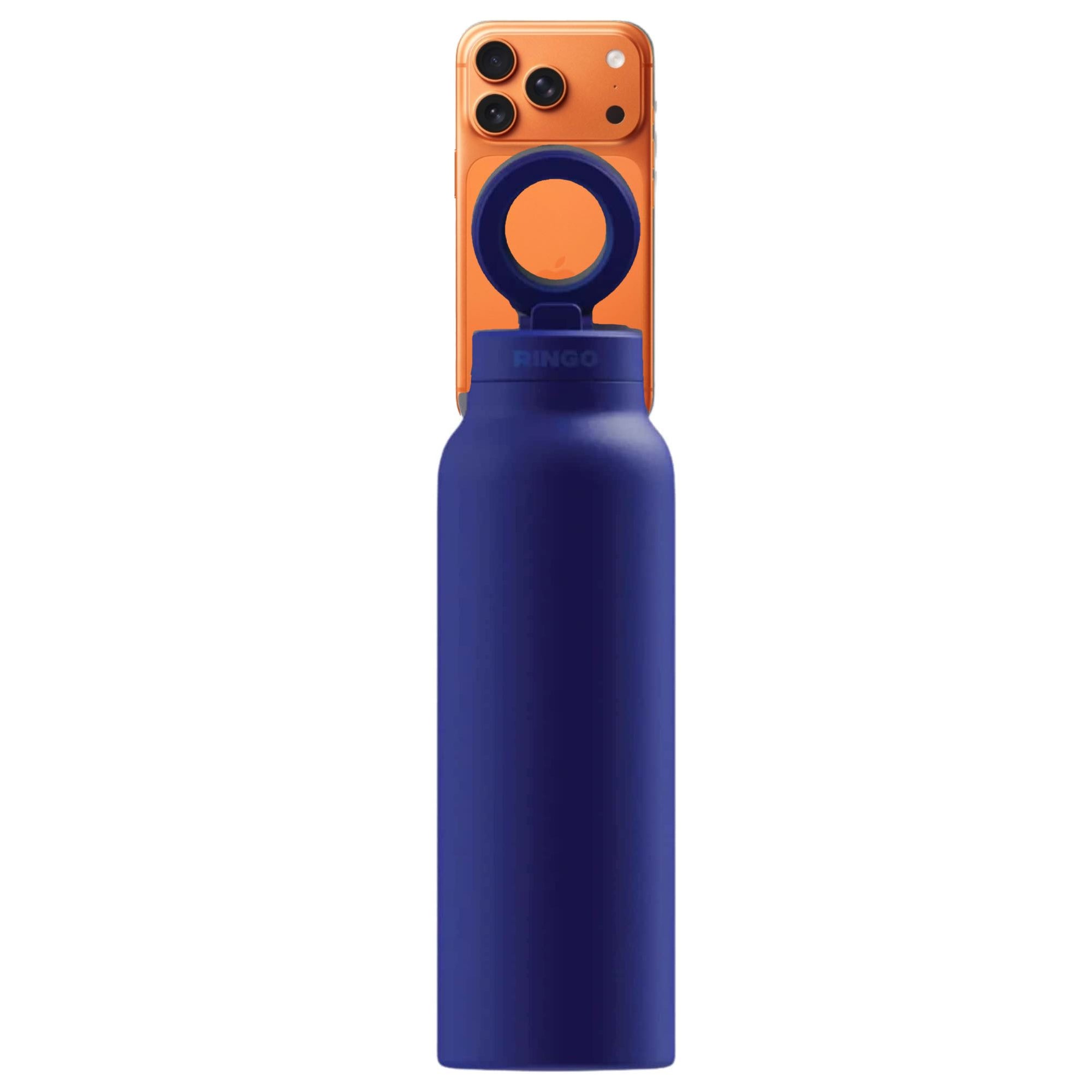 Ringo Pro the tripod bottle 24oz, blue