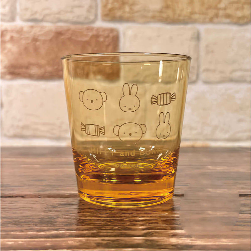 Miffy Clear Tumbler 270ml, Yellow