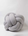 Refurbished | Design House Stockholm Knot XL Seat Cushion, White Grey