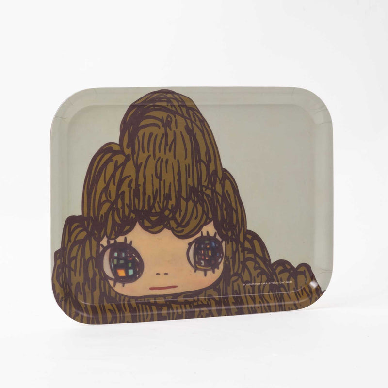 Yoshitomo Nara 'Girly Mountain 山少女' Art Tray