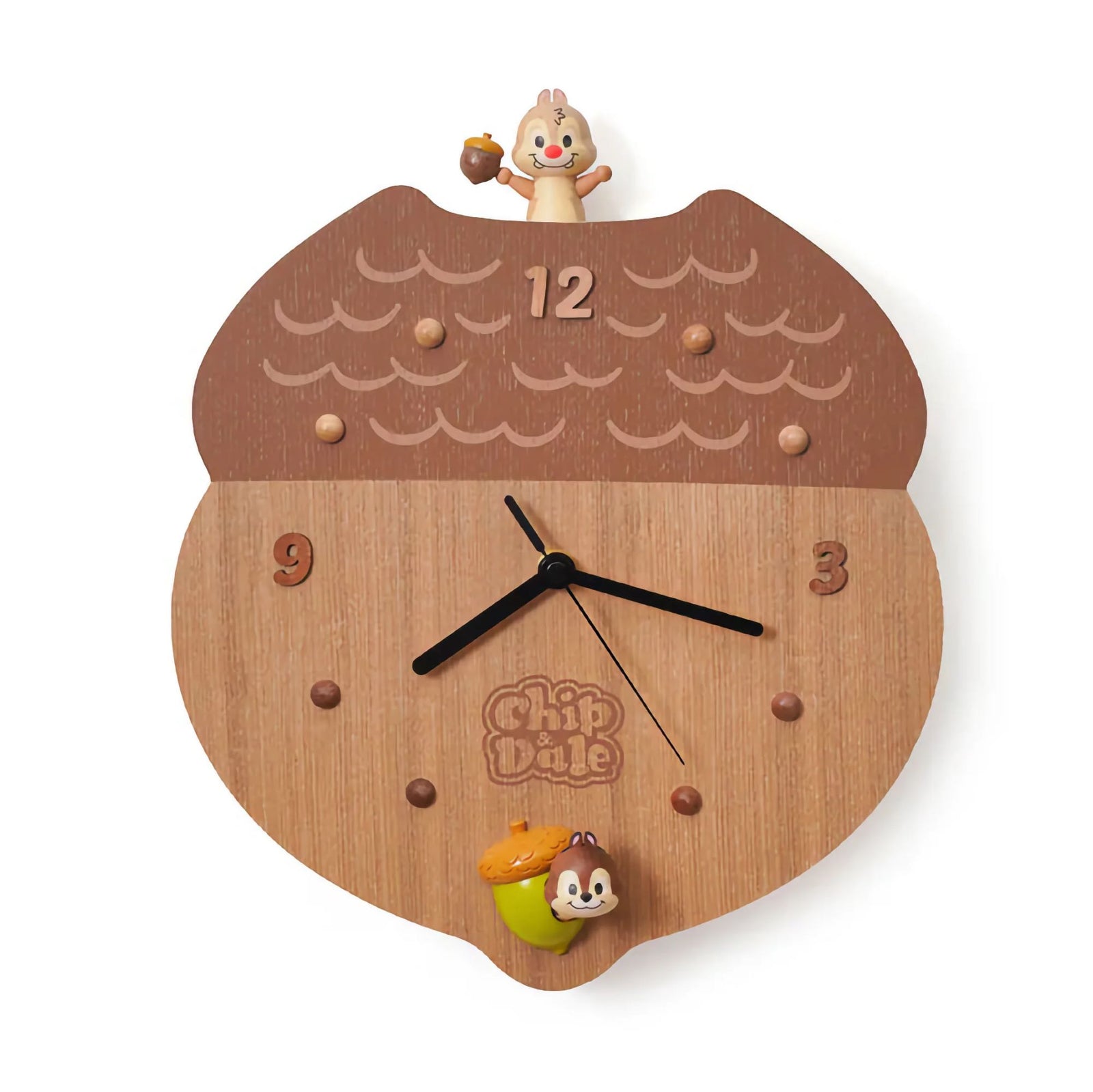 Wooderful Life x Disney Chip'n Dale wall clock