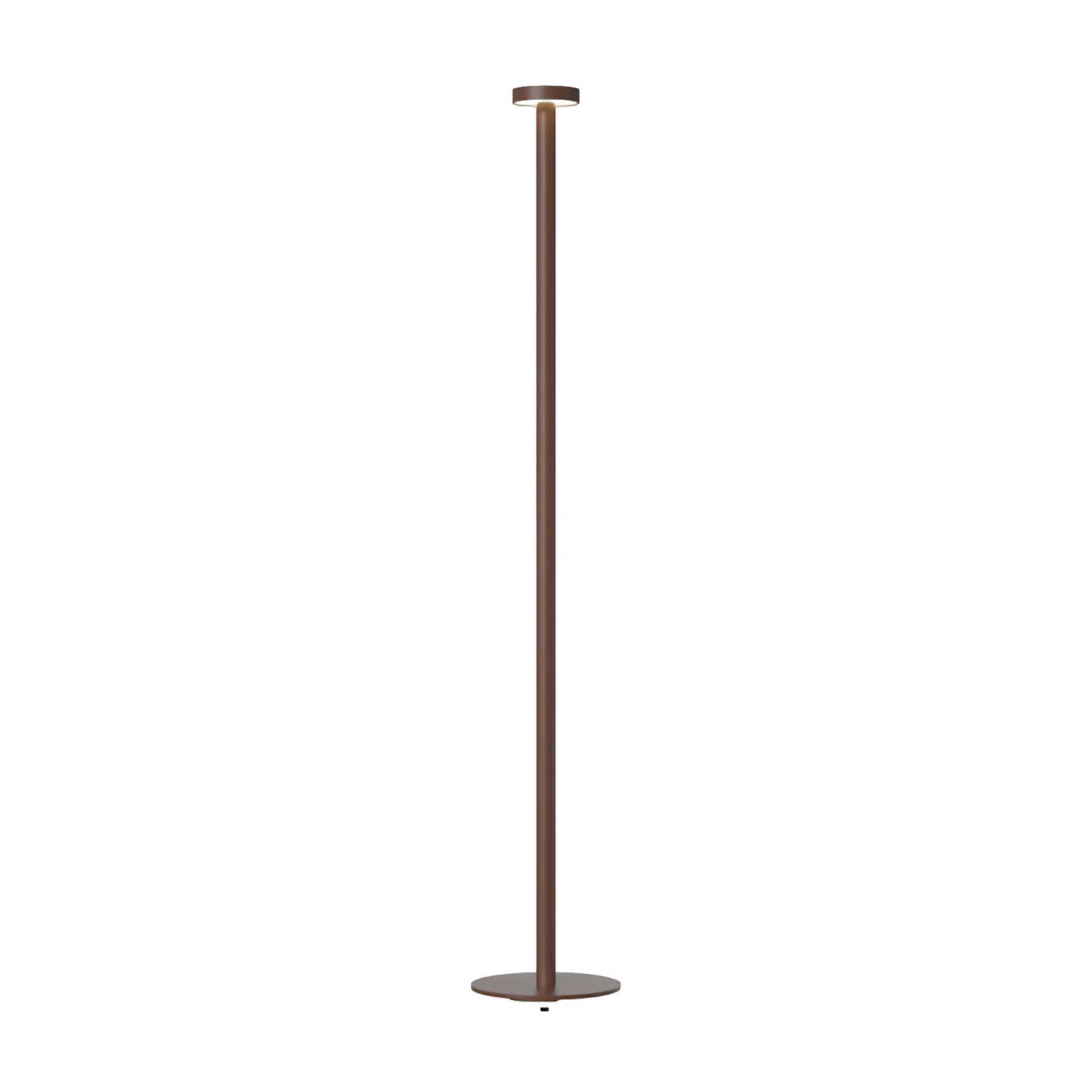 Sompex Boro rechargeable floor lamp, rust