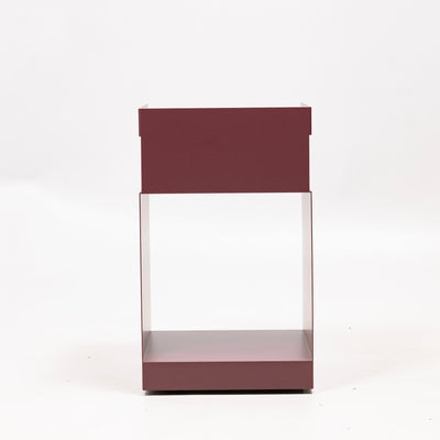 refurbished | &Tradition Rotate SC73 side table, dark plum
