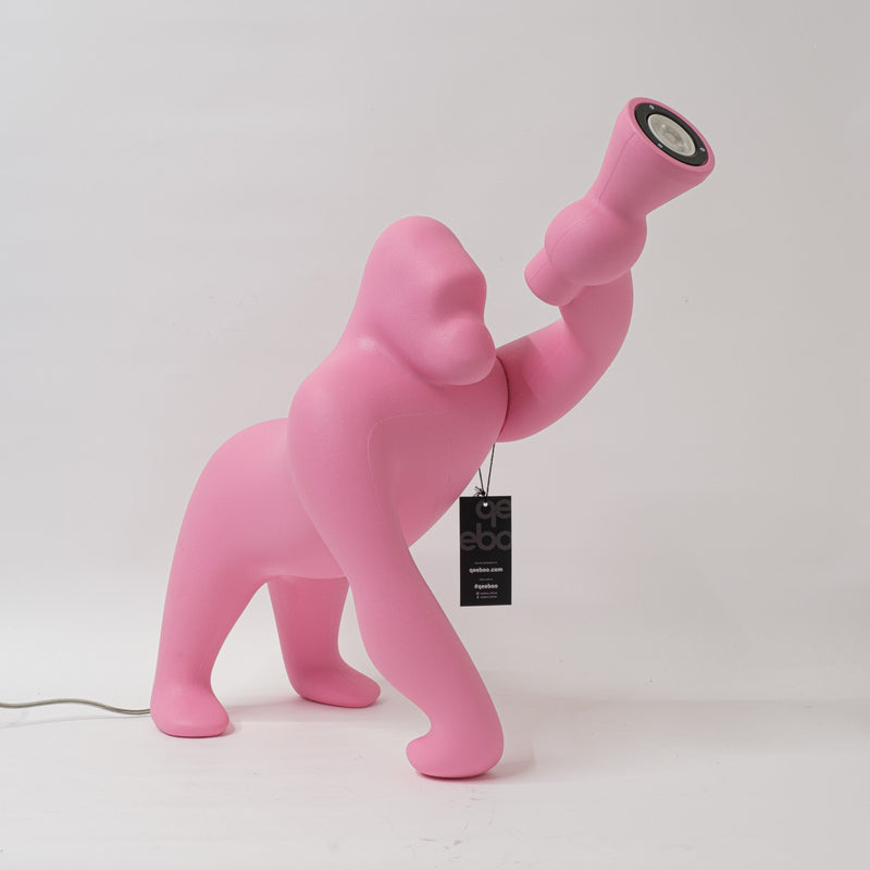 refurbished | Qeeboo Kong lamp XS, bright pink