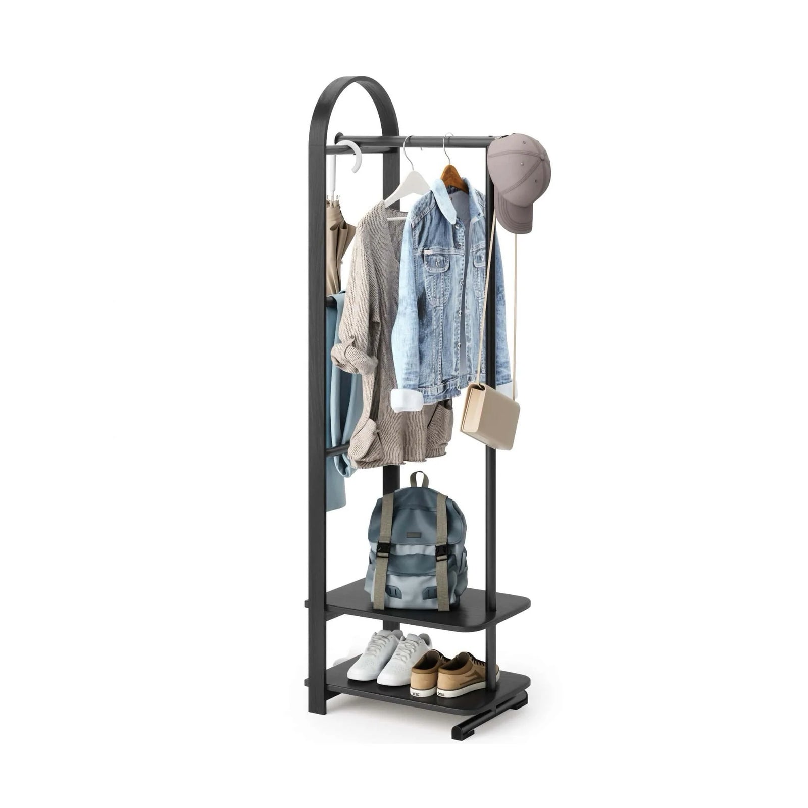 Umbra Bellwood coat rack, black