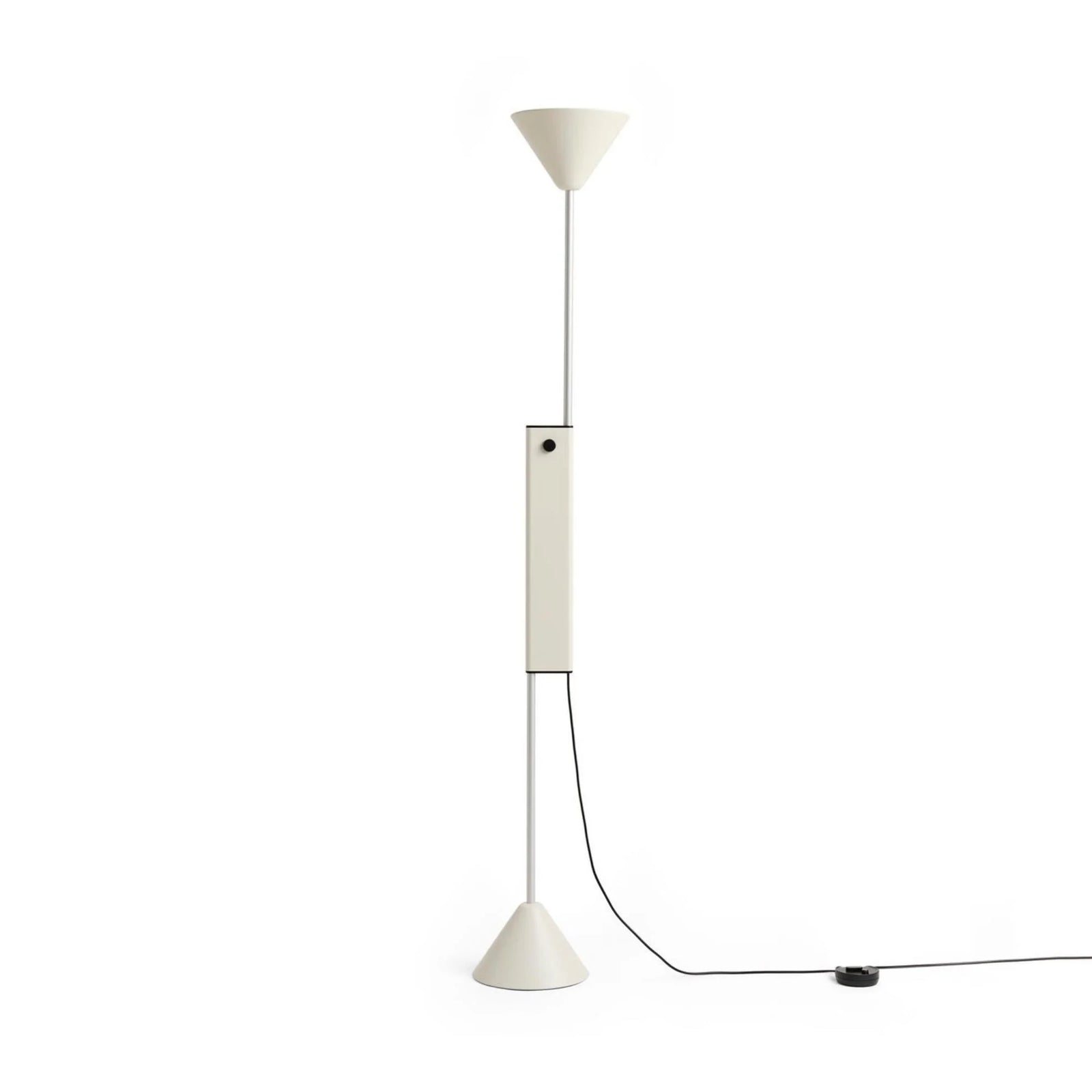 Hay Twist floor lamp, cream white