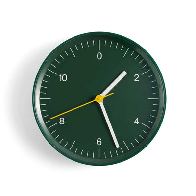 HAY wall clock, green