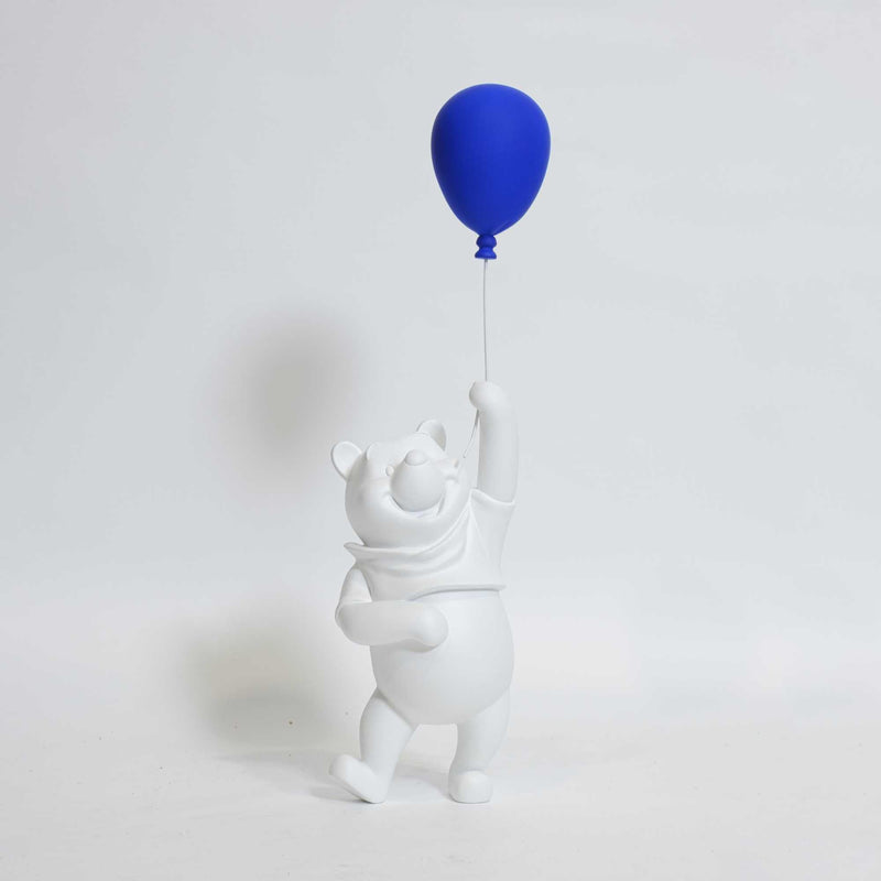 Leblon Delienne Winnie The Pooh 52cm, Matt White & Blue