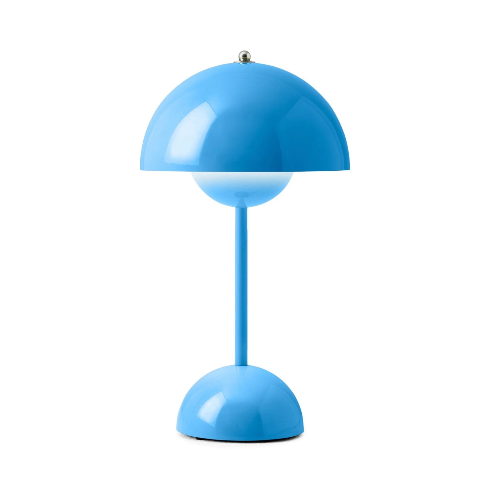 &Tradition Flowerpot VP9 rechargeable lamp, swim blue