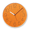 Lemnos CARA wall clock ø32, orange