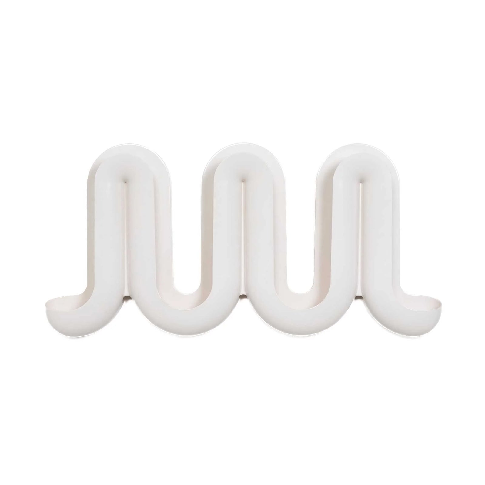 Swell Wall catchall & coat rack, white