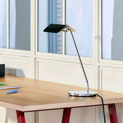 Hay Apex desk lamp, iron black