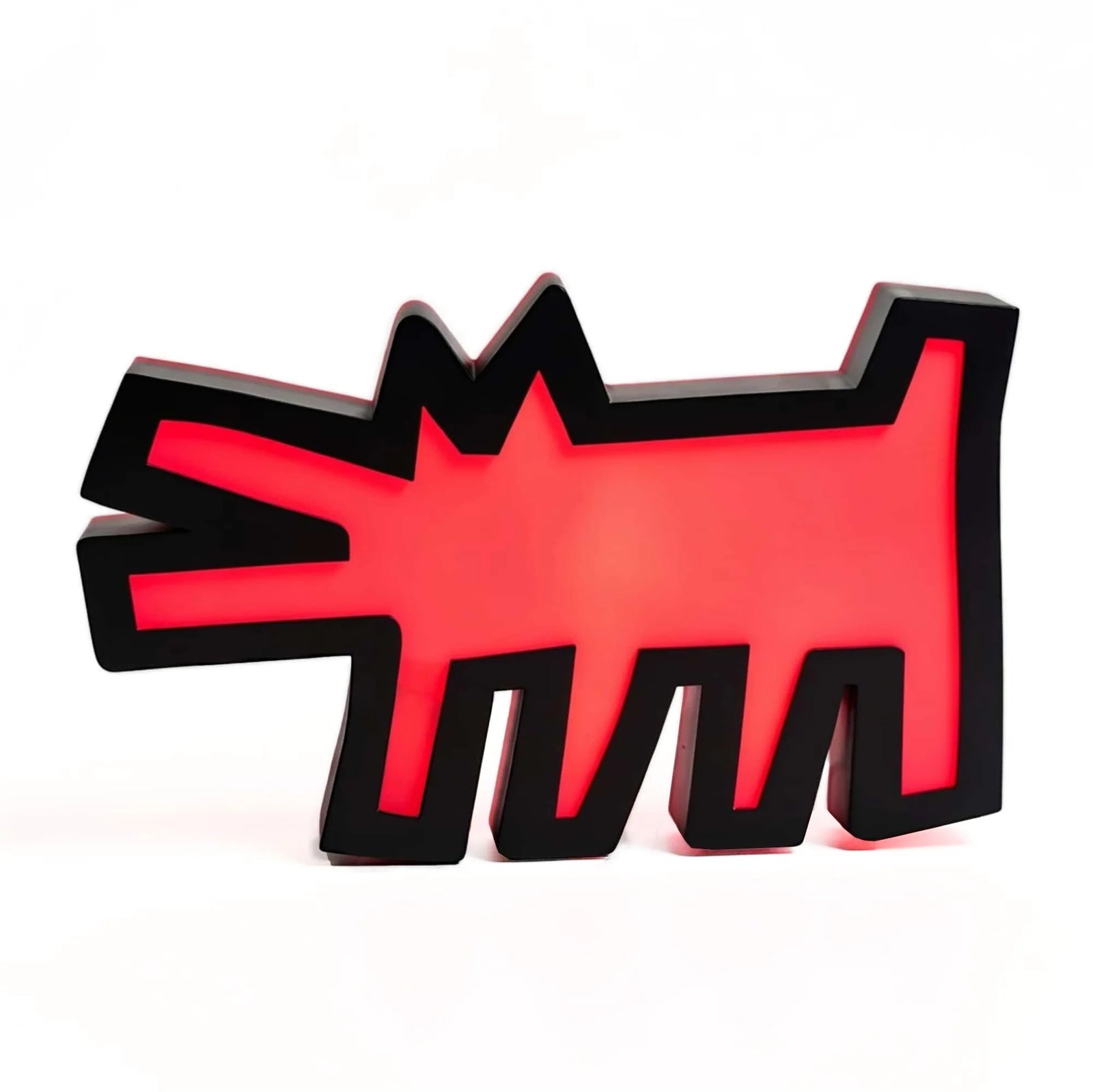 Yellowpop PopBox Barking Dog by Keith Haring