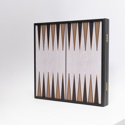 refurbished | Manopoulos 4in1 combo game (chess/backgammon/ludo/snakes), modern